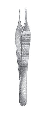 Adson Dressing Fcps 4 3/4" serr delicate