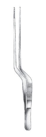 Adson Bayonet Dressing Fcps 8 1/2" serr