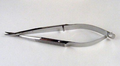 McPherson-Westcott Conjunct Scissors Blunt,Small Blades,Curved BL 11mm, OL105mm(4 1/8")