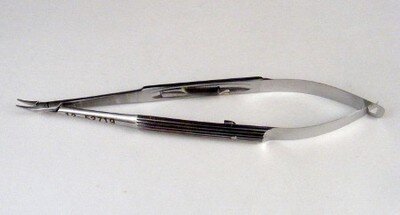 Needle Holder Delicate, w/lock TW 0.5mm, OL 130mm(5 1/8")