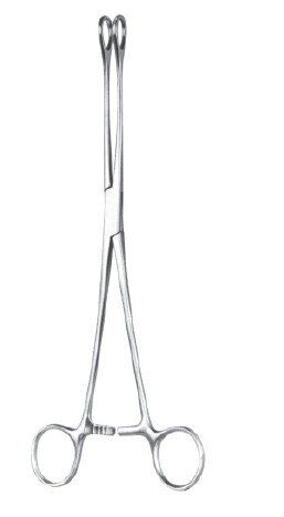 Foerster Fcps 10" cvd narrow serr long