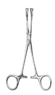 Pennington Tissue Fcps 6" str triangle jaw