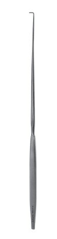 Hoen Nerve Hook 9" right 10mm blunt