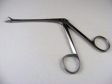 Weil Blakesley Forceps Size 0 Straight, Jaw Width 3.5mm SL 115mm(4 1/2"), OL 180mm(7 1/8")