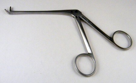 Weil Blakesley Forceps Size 0 Angled Up 45 degrees, JW3.5mm SL115mm(4 1/2") OL 185mm(7")