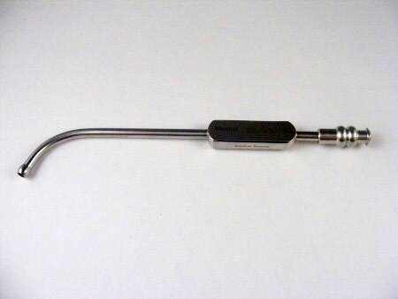 Suction Tube, Long Curve, Outside Tip Diameter 4.0mm OL140mm(5 1/2")