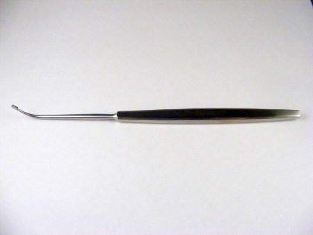 Sinus Curette curved 45 degree OL 190mm (7 1/2") TW 2mm x TL 5mm