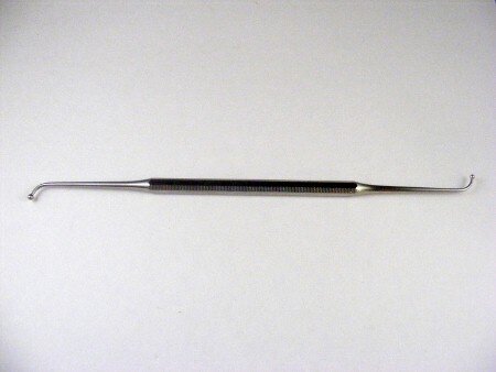 Maxillary Ostrum Seeker double ended,OL 190mm(7 1/2") ball tip 2.3mm, 2.6mm