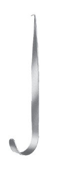 Jackson Tracheal Hook 5 1/4" sharp