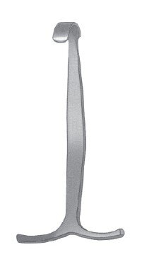 Smillie Retr "T" hdl down curve 13x18mm