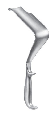 St. Mark`s Pelvic Retr 11 1/2" with lip 35x45mm