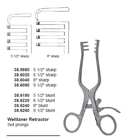 Weitlaner Retr 5 1/2" sharp 3x4