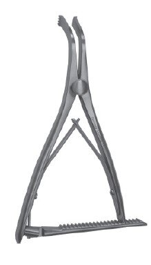 Inge Retractor 6 1/2" w/o teeth