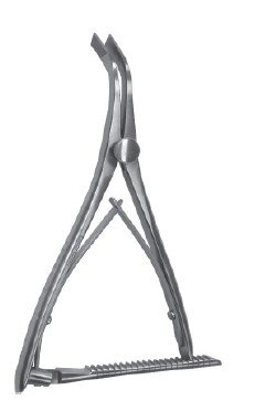 Saxena-Style Retr 6 1/2" serr end calibrated ratchet