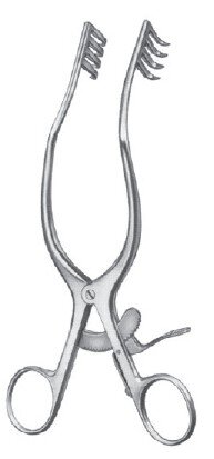 Adson Retr 7 1/2" ang sharp 4x4