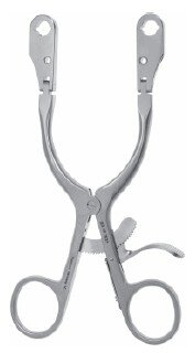 Caspar Retractor Hinged handle 6 1/2"