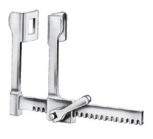 Finochietto Rib Spreader Infant 13/16" [21mm] x 3/4" [18mm] with 3" [80mm] opening