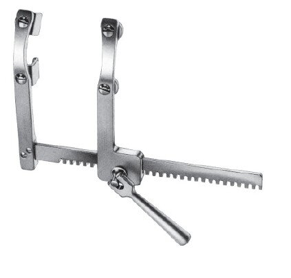 Favaloro-Morse Spreader 1 1/2" x 1 1/8" blades  8" opening