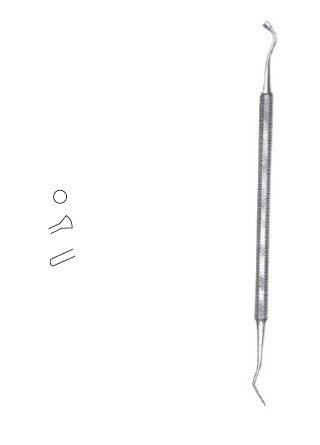 Woodson Dura Sep w/groove and Packer 7" DE 3mm blunt