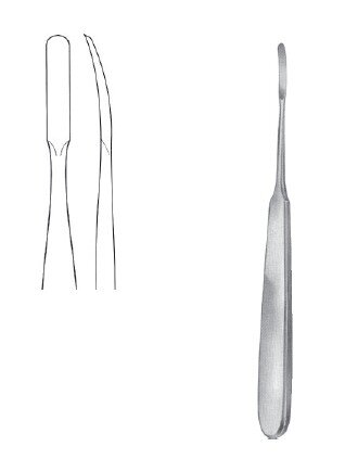 Joseph Elevator 6 1/4" slight cvd 4mm sharp