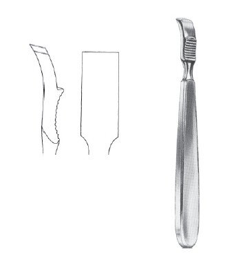 Farabeuf Rasp 6" cvd str edge