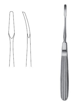 Joseph Raspatory 6 3/4" slight cvd 3mm sharp