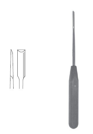 Periosteal Elev 7 1/4" str 6mm str sharp edge phen hdl