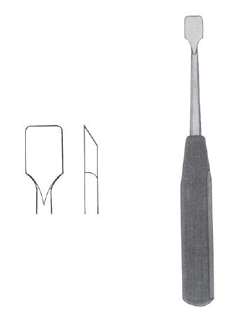 Periosteal Elev 7 1/4" str 13mm str sharp edge phen hdl