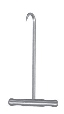 Bone Hook 8" sharp 20mm t-handle