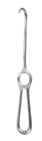 Volkmann Bone Hook 8" sharp 25mm