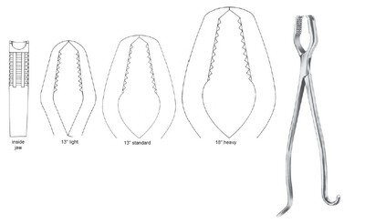Lane Bone Fcps 13" light w/o ratchet