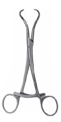 Bone Reduction Fcps 7" long double ratchet step point