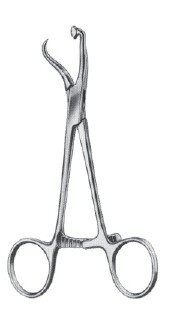 Plate and Bone Holding Fcps 5" with footplate