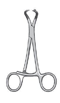 Bone Reduction forceps 5 1/4" w/guide, 1.6mm [.062"]
