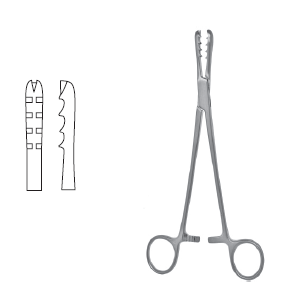 Walton Cartilage Clamp 8" straight
