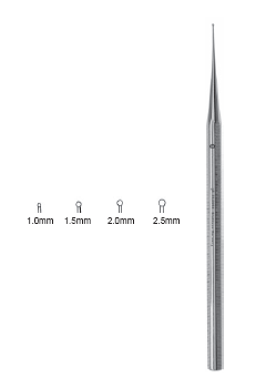 Curette Excavator #57-0 w/o hole 1.0mm