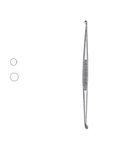Martini Curette 5 1/2" 4 & 5mm round