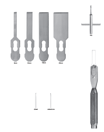 Interchange Chisel Blade 10mm str