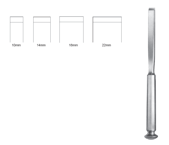 Stille Type Chisel 8" str 10mm