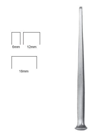 Army Pattern Chisel 7" 12mm