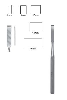 Hoke Chisel 5 1/4" str 10mm