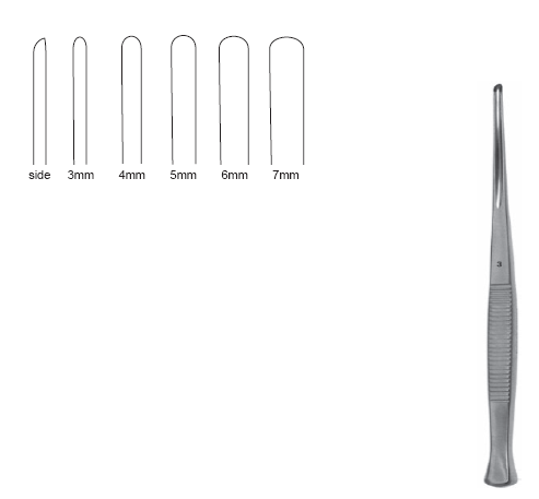 Partsch Gouge 5 1/2" 3mm