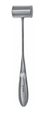 Mini Mallet 6 1/2", 5oz [142g], head lead filled Ø 20mm, s/s hdl
