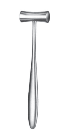 Lucae Mallet 7 1/2", 7oz [198g], head s/s convex Ø 19mm, s/s hdl
