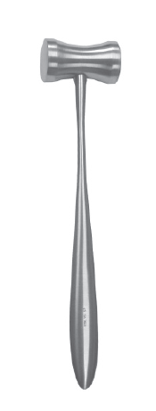 Lucae Mallet 7 1/2", 9oz [255g], head s/s convex Ø 25mm, s/s hdl