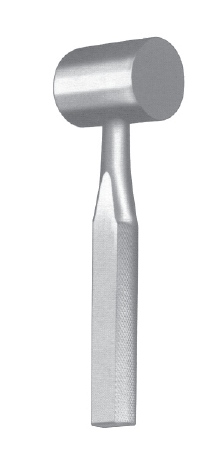 Heath Mallet 7 1/4", 2lb [906g], head s/s Ø 45mm, alum hdl