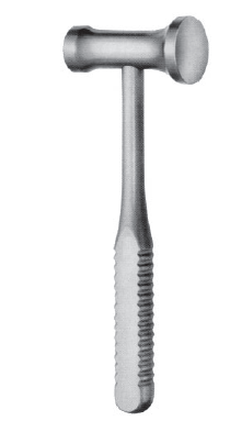 Ortho Mallet 9 1/2", 1lb 2oz [510g], head s/s Ø 30/40mm, alum hdl