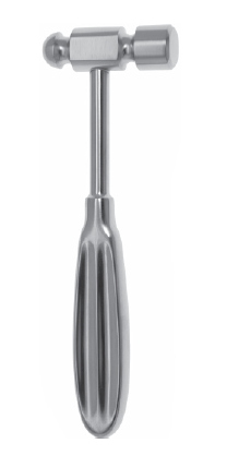 Cloward-style Mallet 9", 14oz [397g], head s/s Ø 25mm, s/s hdl