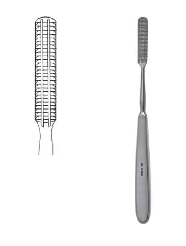 Maltz Rasp 7" 9mm str downcutting serr