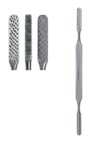 Fomon Rasp DE 8 1/2" 8mm convex/flat coarse serr